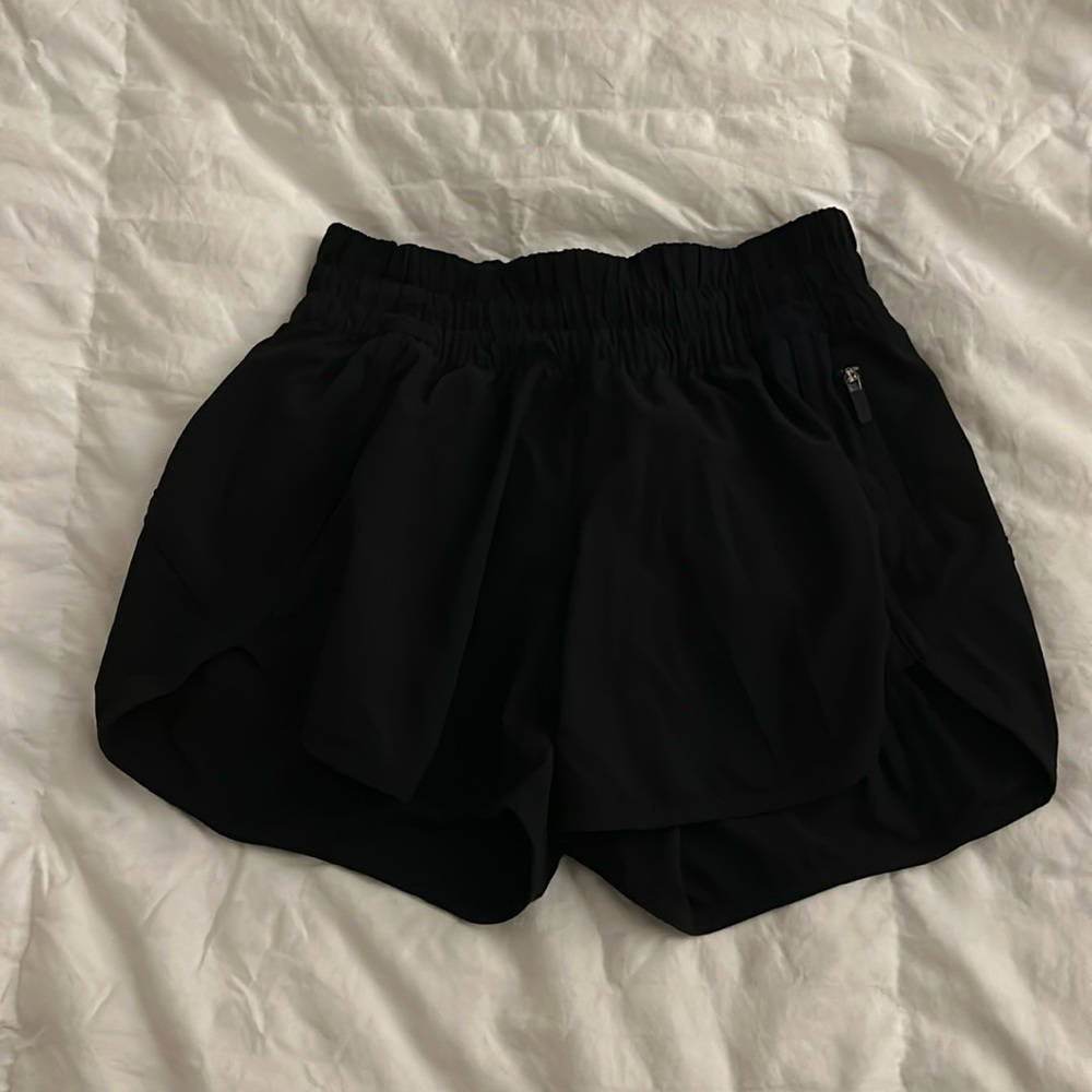 Lululemon black sport shorts